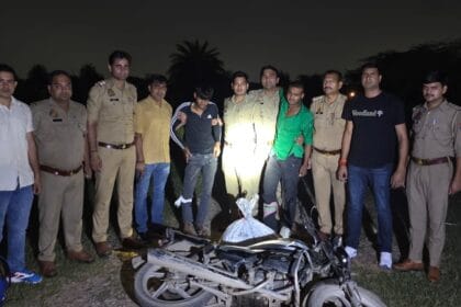 गौतमबुद्धनगर: पुलिस चेकिंग के दौरान बदमाशों से मुठभेड़, गोली लगने से दो शातिर चोर घायल, अवैध हथियार सहित गिरफ्तार