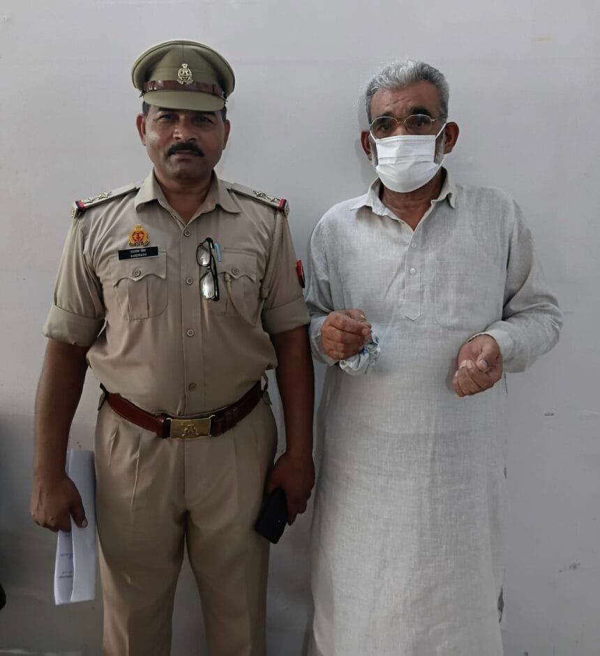 नोएडा पुलिस की श्रीनगर तक लंबी दौड़, 20 हजार का इनामी गैंगस्टर अशरफ भट्ट गिरफ्तार