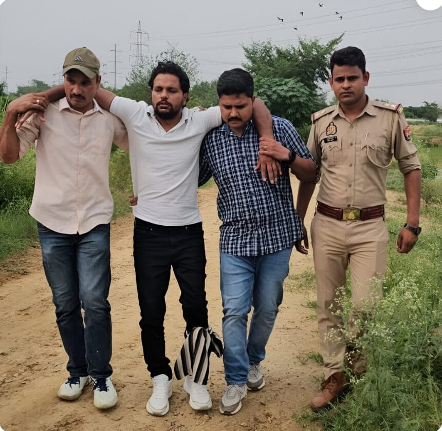 गौतमबुद्धनगर पुलिस मुठभेड़ में सुंदर भाटी गैंग का कुख्यात बदमाश डीके घायल, साथी फरार