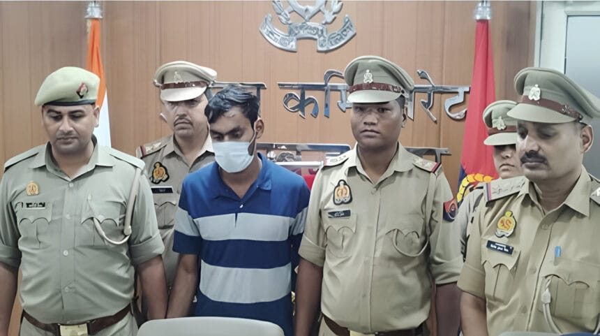 ग्रेटर नोएडा: भरोसे का गला घोंट 80 लाख के सोने पर हाथ साफ, शातिर घरेलू सहायक गिरफ्तार