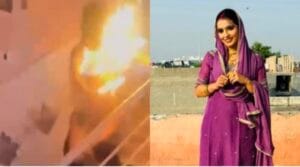 जलती हुई सीढ़ियों से उतरी निक्की, बेटे ने कहा 'पापा ने लाइटर से जलाया' - ग्रेटर नोएडा में हैवानियत का वीडियो वायरल