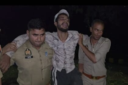 नोएडा में पुलिस मुठभेड़ में 25 हजार का इनामी बदमाश घायल, अवैध हथियार और चोरी का माल बरामद