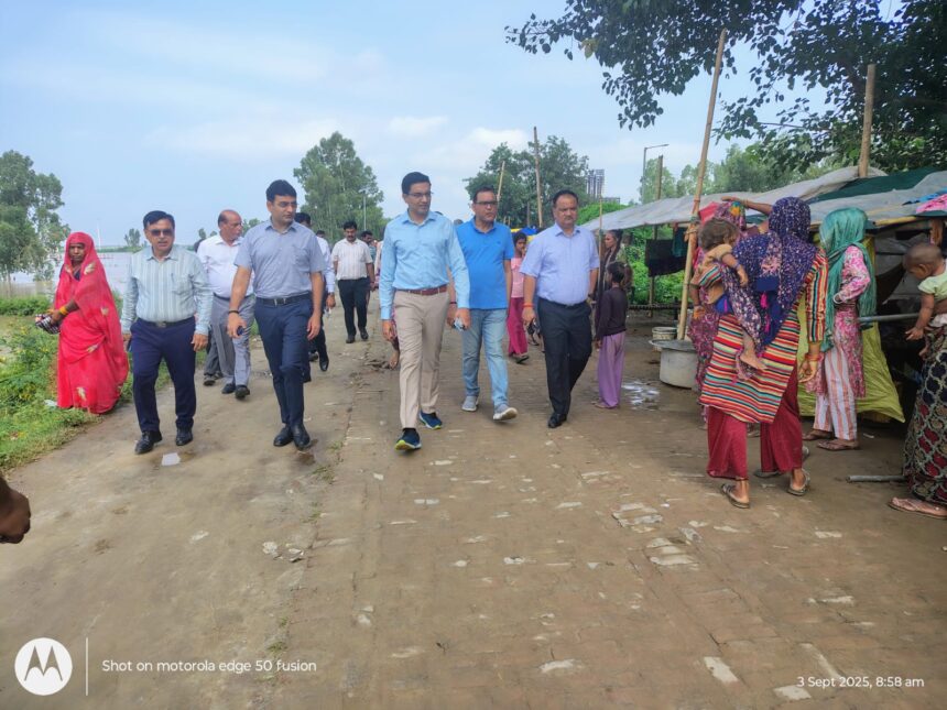 नोएडा में यमुना का कहर: बाढ़ पीड़ितों के लिए बरात घर बने राहत शिविर, पुश्ते पर टेंट लगाने के निर्देश