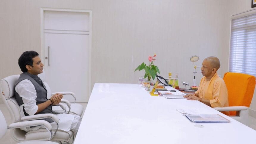 नोएडा के विधायक पंकज सिंह ने सीएम योगी के समक्ष उठाईं धारा-10 नोटिस और जनहित की मांगें, मिला सकारात्मक आश्वासन