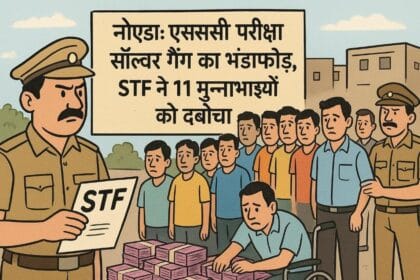 नोएडा: SSC परीक्षा में बड़ा फर्जीवाड़ा, दिव्यांगों की जगह परीक्षा देते 11 सॉल्वर गिरफ्तार, 14 लाख बरामद