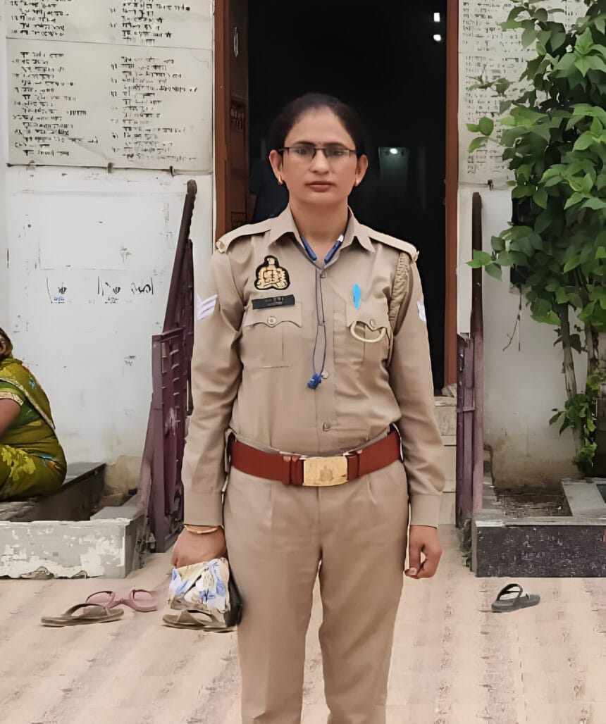 गाजियाबाद में दर्दनाक हादसा: ट्रक ने महिला हेड कांस्टेबल को कुचला, मौके पर ही मौत। 