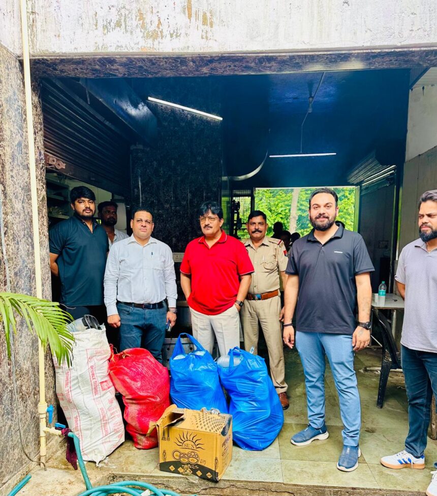 नोएडा को प्लास्टिक मुक्त बनाने की मुहिम: 50 किलो सिंगल-यूज प्लास्टिक जब्त, दुकानदारों को दी गई कड़ी चेतावनी