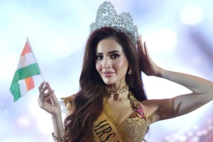Greater Noida : मकौड़ा की बेटी शेरी सिंह ने रचा इतिहास, मिसेज यूनिवर्स का ताज जीतकर बढ़ाया देश का मान