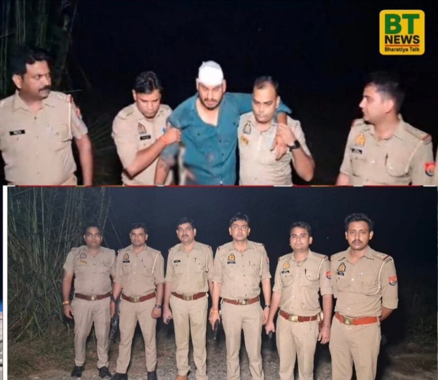 दादरी: नंगला नैनसुख हत्याकांड का आरोपी सचिन पुलिस मुठभेड़ में घायल, पिस्टल छीनकर किया था भागने का प्रयास