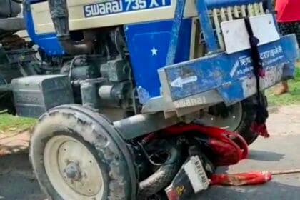 दादरी: प्यावली ताजपुर में ट्रैक्टर की टक्कर से बाइक सवार की दर्दनाक मौत; उपचार के दौरान तोड़ा दम 