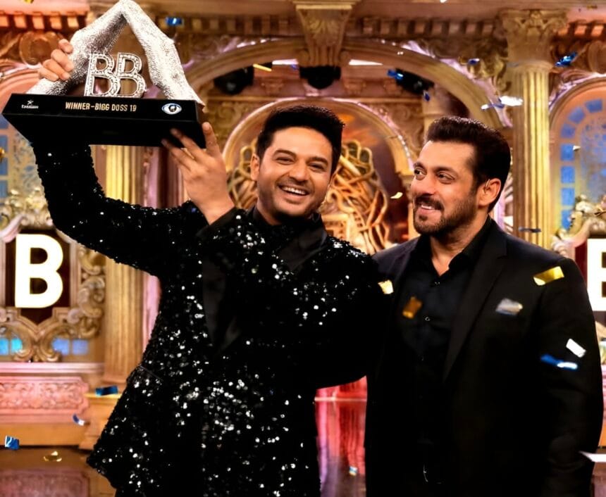 BigBoss19 News: गौरव खन्ना ने जीता 'बिग बॉस 19' का ताज, फरहाना भट्ट रहीं फर्स्ट रनर-अप!