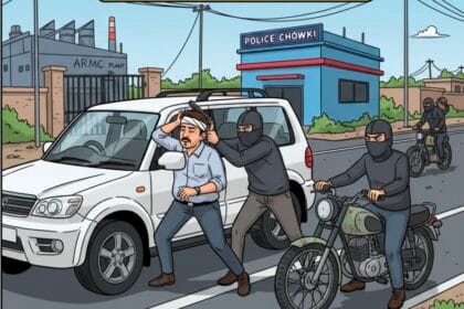 ग्रेटर नोएडा में दिनदहाड़े दुस्साहस: चिरसी गांव के पास प्रोजेक्ट मैनेजर के सिर पर पिस्टल की बट मार छीनी कार, पुलिस महकमे में हड़कंप