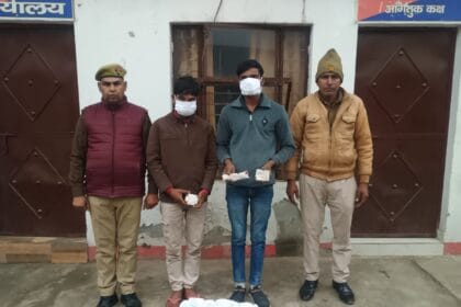 दनकौर में चोरी की वारदात का पर्दाफाश: दुकान की खिड़की तोड़कर तांबा चोरी करने वाले शातिर 'चौनी' और 'भोलू' को दबोचा