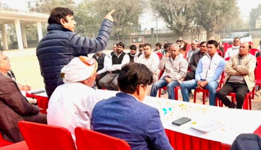 दादरी के मोहियापुर में कांग्रेस की 'ग्राम चौपाल': 'मनरेगा बचाओ संग्राम' के जरिए भरी हुंकार; बीजेपी सरकार पर योजना को कमजोर करने का आरोप