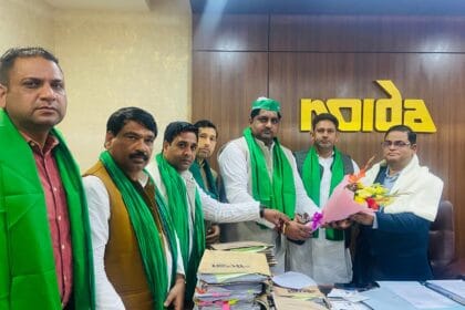 नोएडा: भाकियू (भानु) ने किया नए सीईओ कृष्ण करुणेश से की मुलाकात , गांवों में जमीनी सर्वेक्षण और सुधार की मांग