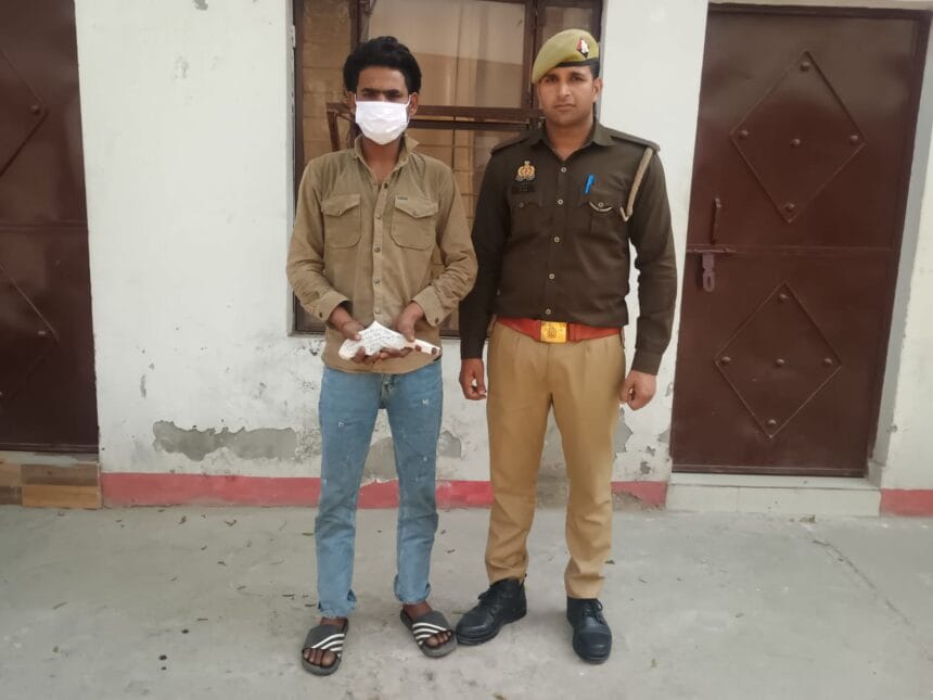 दनकौर: ऐश सोसाइटी गोल चक्कर के पास से अवैध तमंचे के साथ अभियुक्त गिरफ्तार, पुलिस ने गांव बल्लूखेड़ा के युवक को भेजा जेल