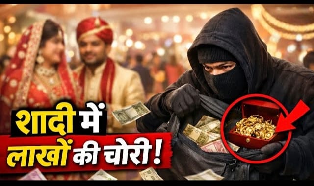 ग्रेटर नोएडा: शादी की खुशियों के बीच 'सूट-बूट' वाले चोरों का तांडव, जयमाला के दौरान दुल्हन की मां का 50 लाख के गहनों से भरा बैग पार