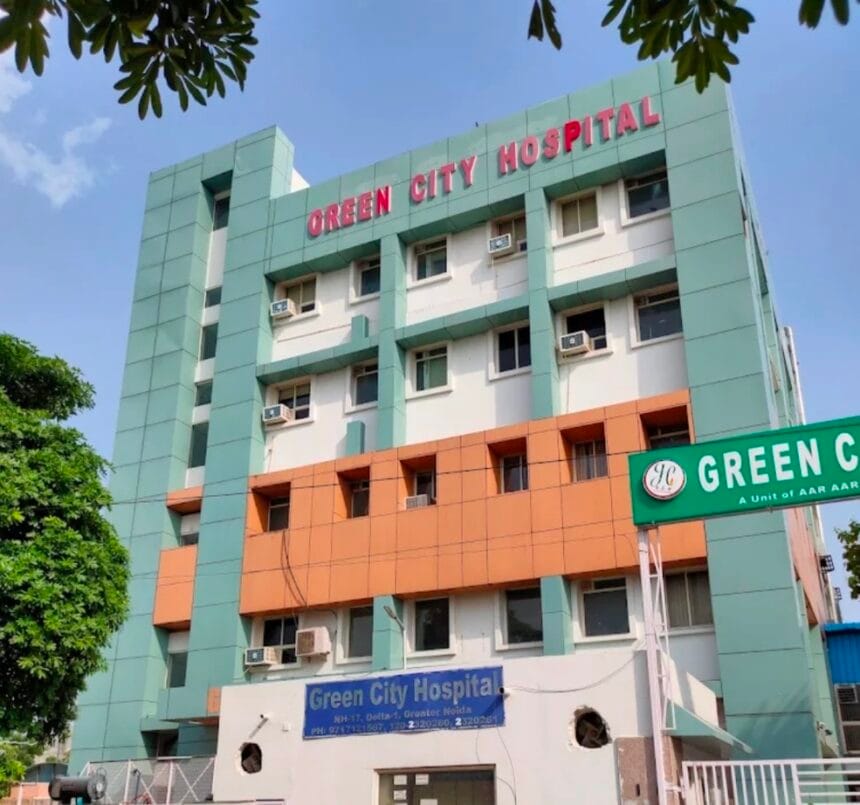 ग्रेटर नोएडा: ग्रीन सिटी अस्पताल की मनमानी पर भड़का डेल्टा-1 RWA, बिना पार्किंग संचालन को लेकर प्राधिकरण में शिकायत