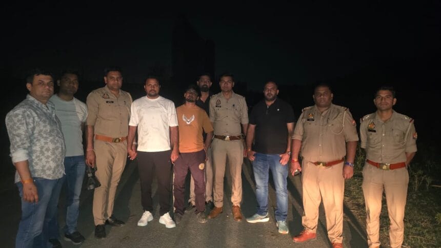 ग्रेटर नोएडा: घरबरा यमुना पुस्ते पर पुलिस मुठभेड़, माफिया सुंदर भाटी गैंग के दो शार्प शूटर गिरफ्तार; पिस्टल और कारतूस बरामद