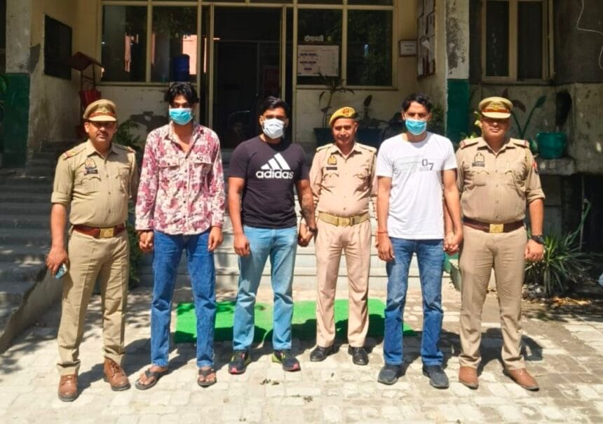 नोएडा: मारपीट और गाली-गलौज के मामले में एक्सप्रेस-वे पुलिस की बड़ी कार्रवाई, तीन आरोपी छपरौली कट से गिरफ्तार