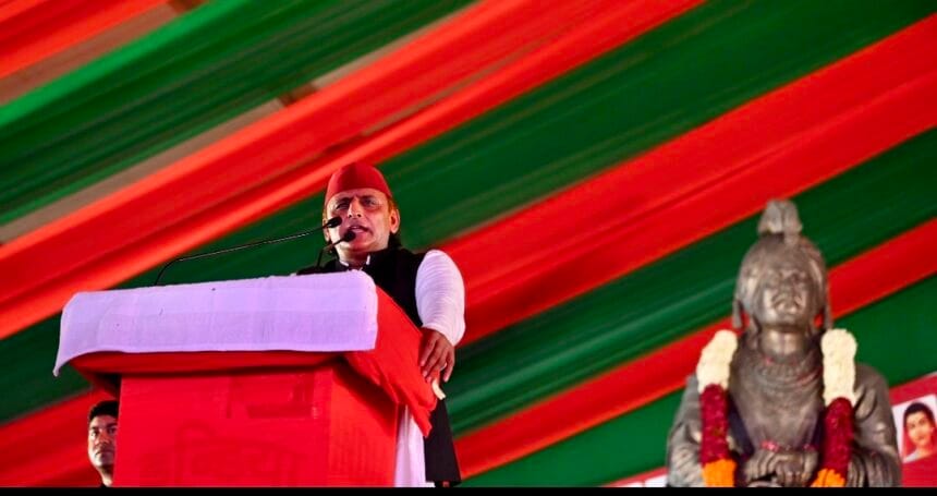 मिशन 2027: दादरी से अखिलेश यादव ने फूंका चुनावी बिगुल; 'गुर्जर कार्ड' और PDA के सहारे पश्चिमी यूपी साधने की बड़ी कवायद