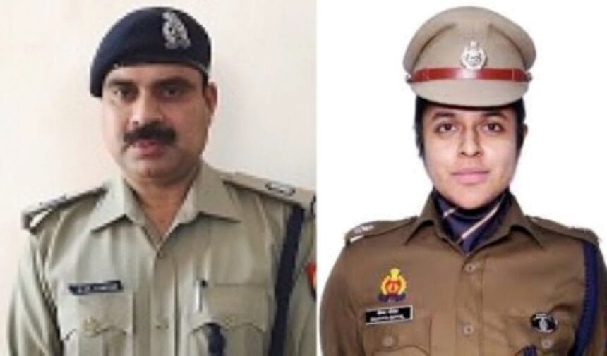 नोएडा हिंसा पर CP लक्ष्मी सिंह का कड़ा प्रहार: डीसीपी शैव्या गोयल और एसीपी उमेश कुमार हटाए गए; मास्टरमाइंड यूट्यूबर हिमांशु ठाकुर गिरफ्तार