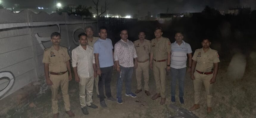 ग्रेटर नोएडा: दादरी पुलिस और बदमाशों के बीच मुठभेड़, लूट का वांछित आरोपी शाकिर गिरफ्तार