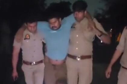 गाजियाबाद में बड़ी मुठभेड़: 50 हजार का इनामी बदमाश गौरव नागर पैर में गोली लगने से घायल, ओमकार सिंह हत्याकांड का हुआ खुलासा