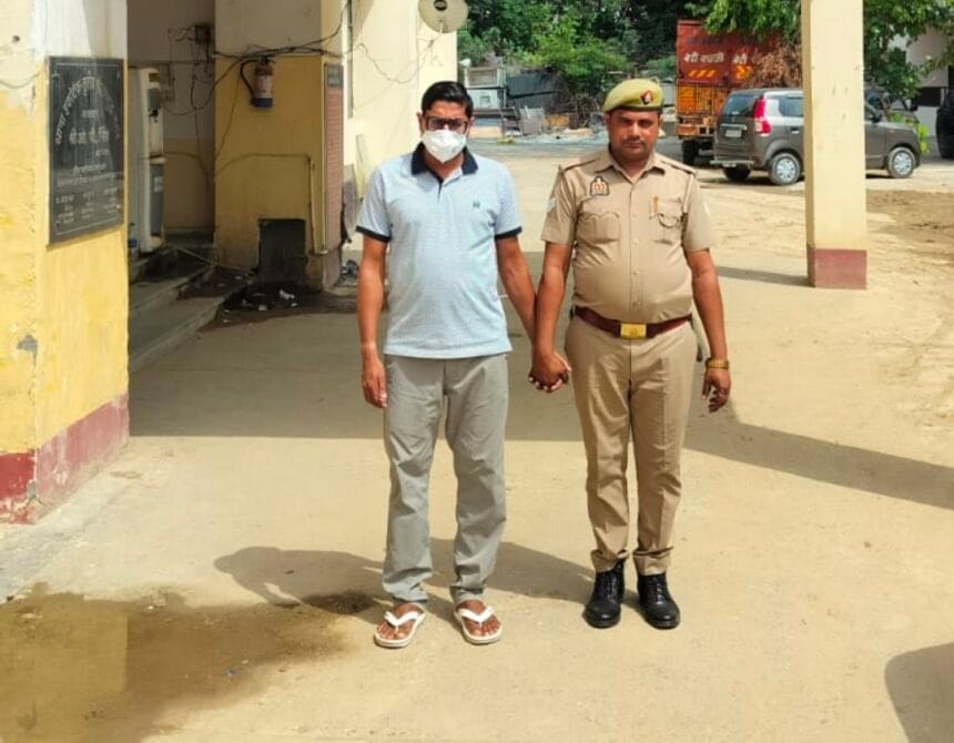 ग्रेटर नोएडा: 50 लाख और फॉर्च्यूनर के लिए हुई थी दीपिका की हत्या ? फरार चल रहा चचिया ससुर गिरफ्तार; मर्डर समेत 3 केस हैं दर्ज
