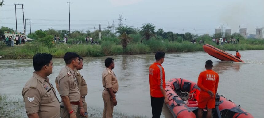 ग्रेटर नोएडा: प्यावली नहर में नहाते समय तेज बहाव में बहा 10 साल का मासूम; तलाश में जुटी NDRF की टीम