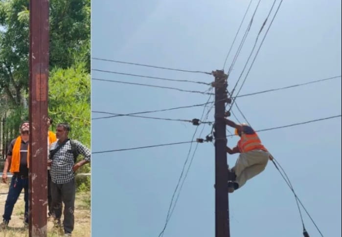 दादरी में बिजली का कहर: बंद दुकान के शटर में करंट आने से बच्चा झुलसा; लाइन ठीक कर रहा लाइनमैन भी आया चपेट में