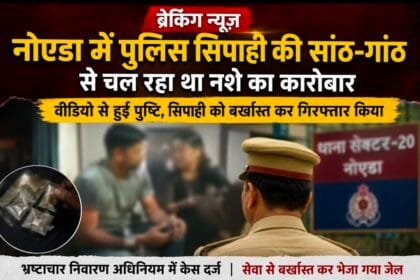 नोएडा: गांजा तस्करों का साथी निकला पुलिस सिपाही, ऑडियो वायरल होते ही कमिश्नर लक्ष्मी सिंह का बड़ा एक्शन; गिरफ्तारी के बाद बर्खास्तगी