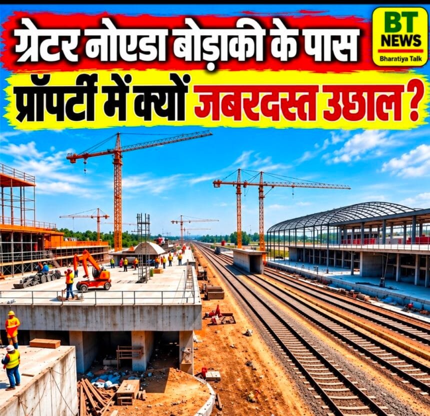 जानिए ग्रेटर नोएडा के बोड़ाकी में क्यों उछले प्रॉपर्टी के दाम,₹2 लाख/मीटर जमीन और ₹20 हजार/फीट फ्लैट! , बोड़ाकी में क्यों बढ़ रही प्रॉपर्टी की डिमांड?