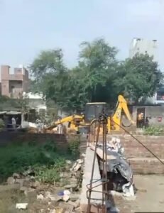 ग्रेटर नोएडा: हैबतपुर के डूब क्षेत्र में गरजा प्राधिकरण का बुलडोजर, 40 हजार वर्ग मीटर जमीन अवैध कब्जे से मुक्त